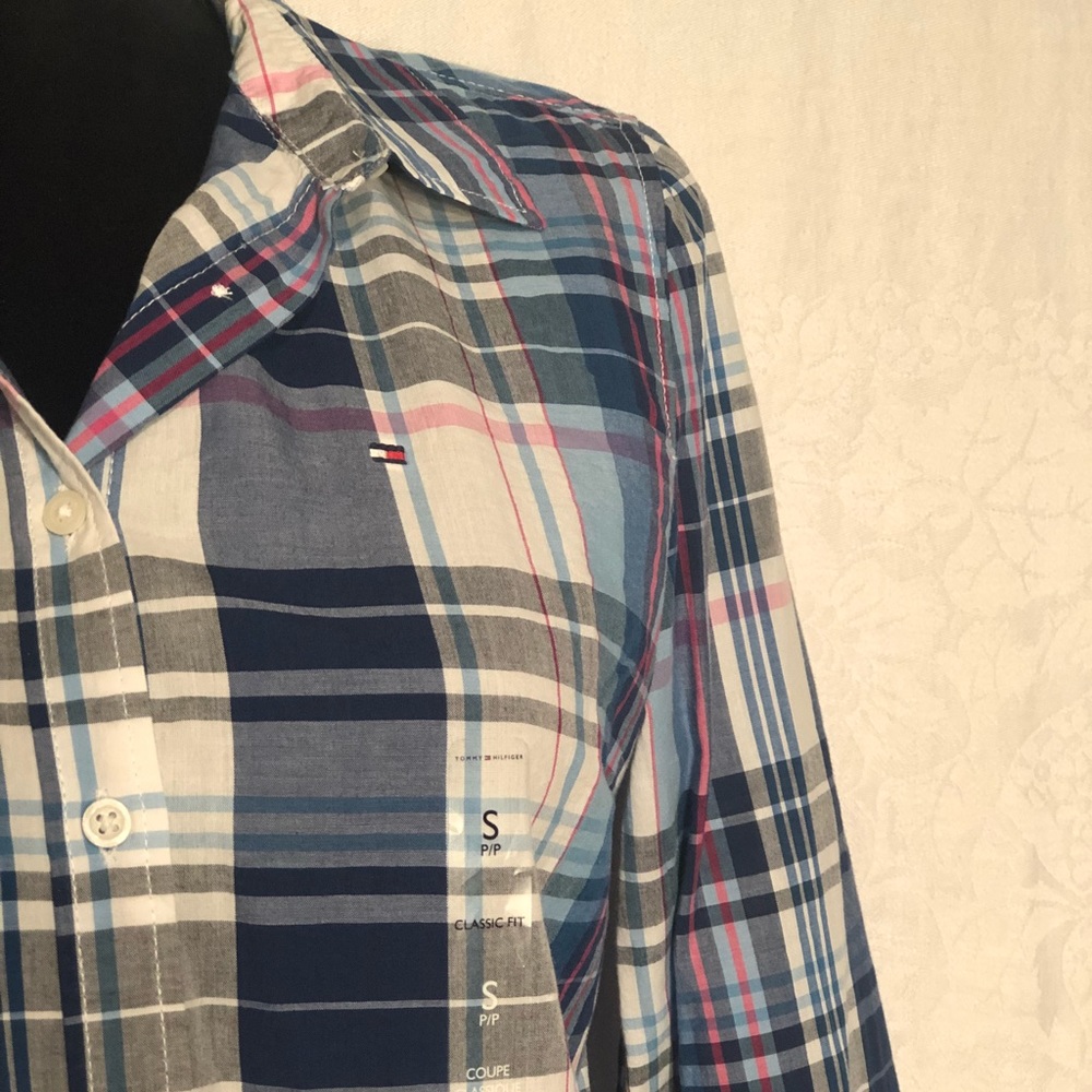 Tommy Hilfiger Plaid Top